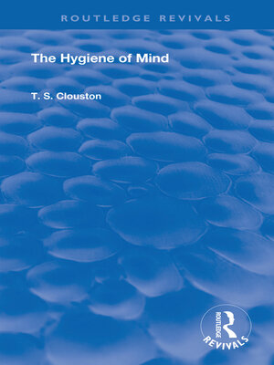 cover image of The Hygiene of Mind